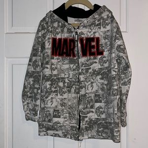 Kids Universal Studios Marvel Zip up Hoodie Size XS